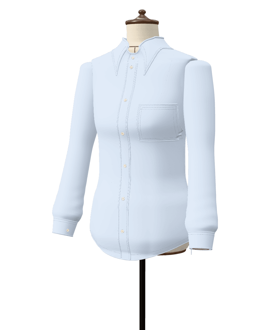 Camisa de botão