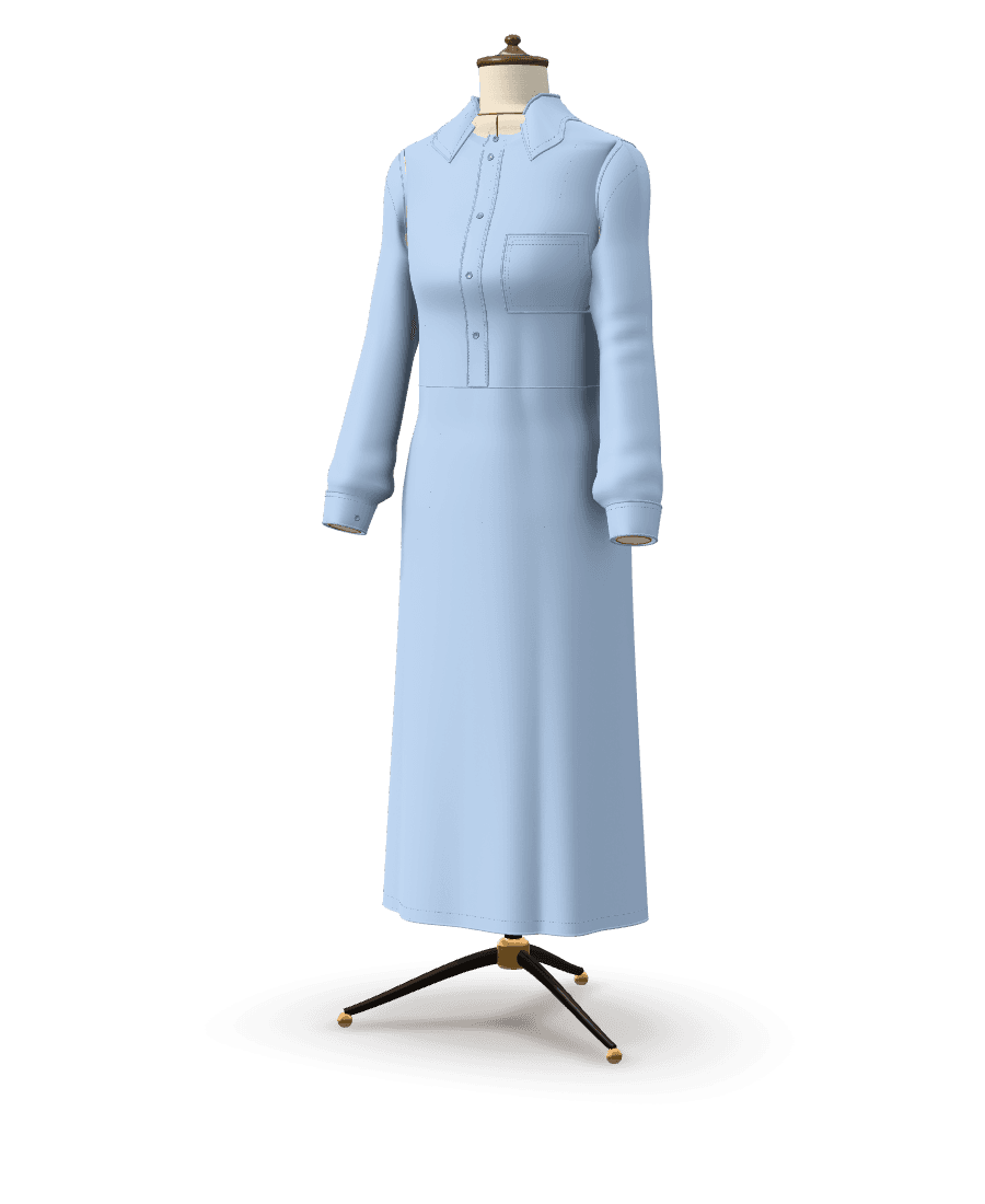 Vestido chemise