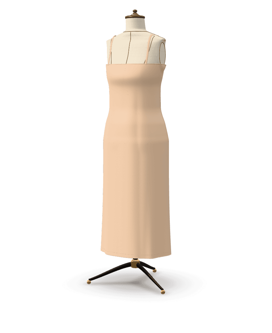 Slip dress (vestido de alcinha no viés)