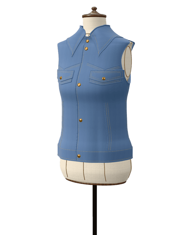 Gilet en jean